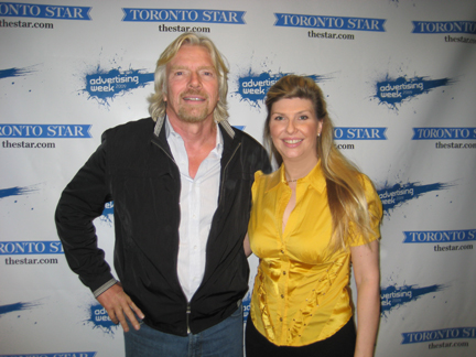 Sir Richard Branson & Michelle Messina